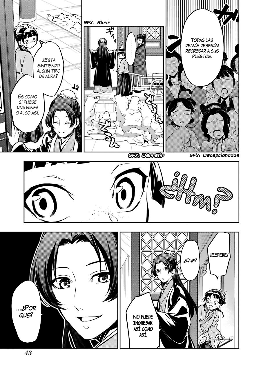 Kusuriya no Hitorigoto Capitulo 23: Lecciones en la corte interior página 17