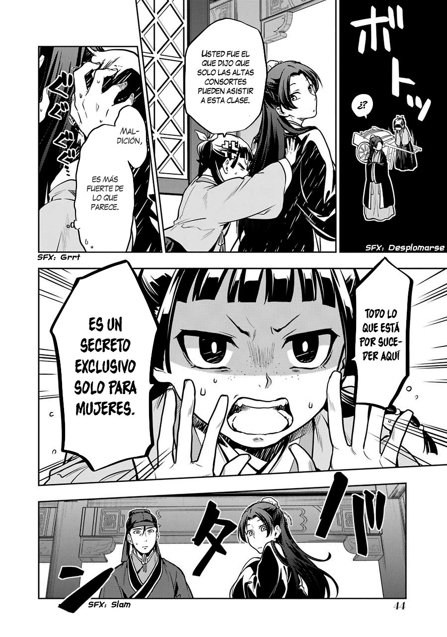 Kusuriya no Hitorigoto Capitulo 23: Lecciones en la corte interior página 18