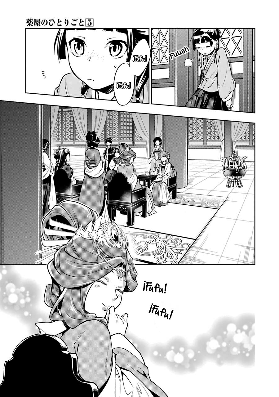Kusuriya no Hitorigoto Capitulo 23: Lecciones en la corte interior página 19