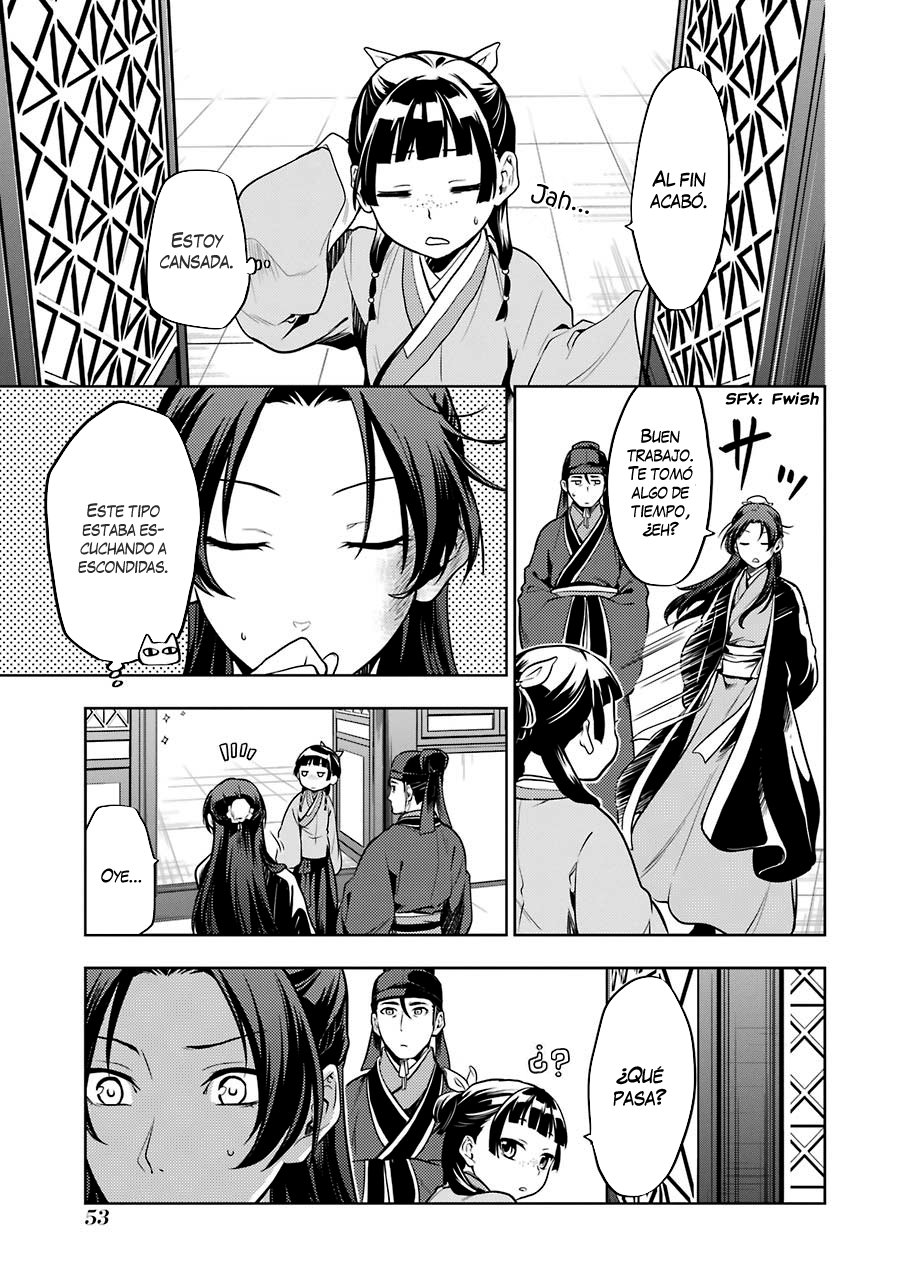 Kusuriya no Hitorigoto Capitulo 23: Lecciones en la corte interior página 27