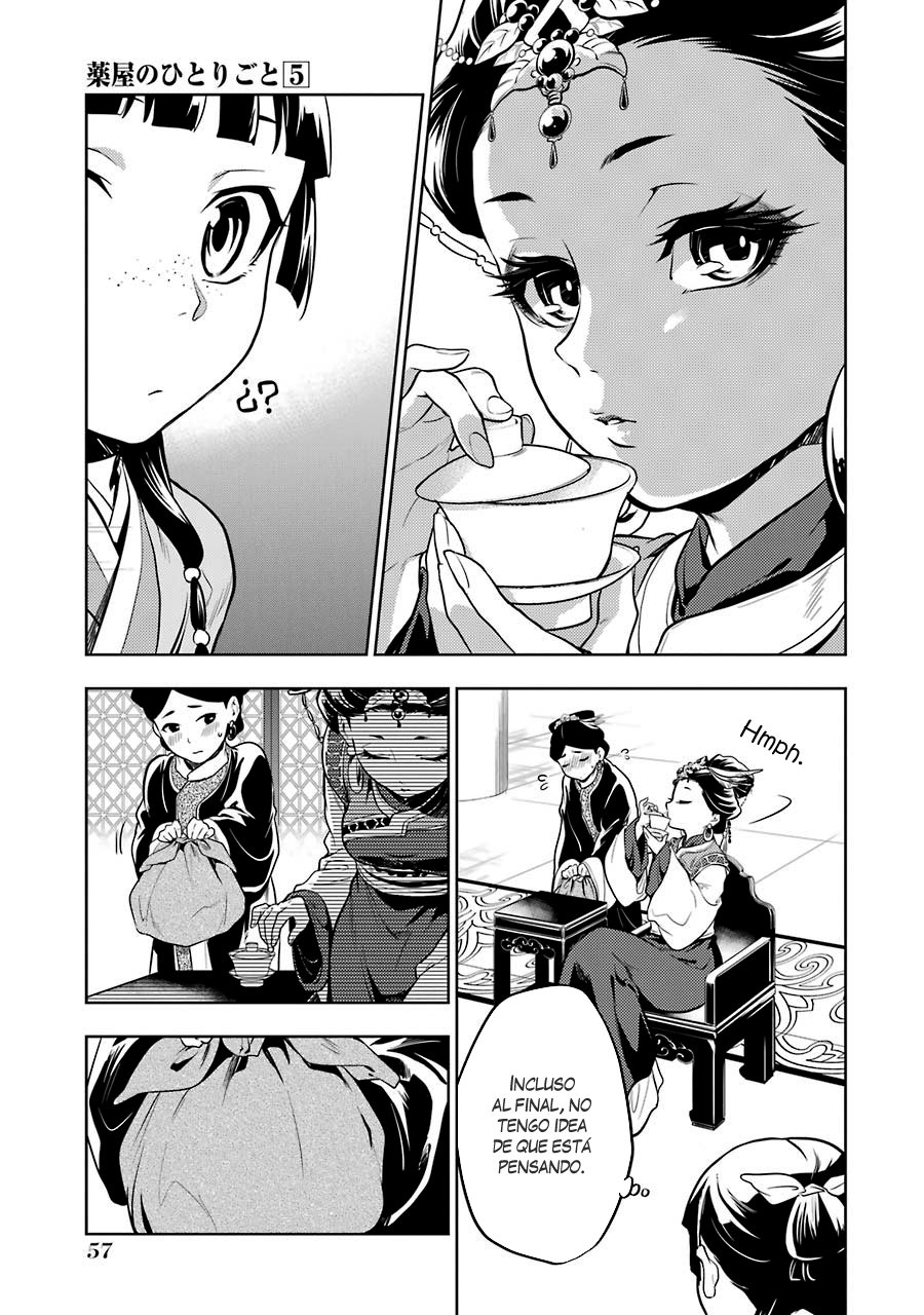 Kusuriya no Hitorigoto Capitulo 23: Lecciones en la corte interior página 30