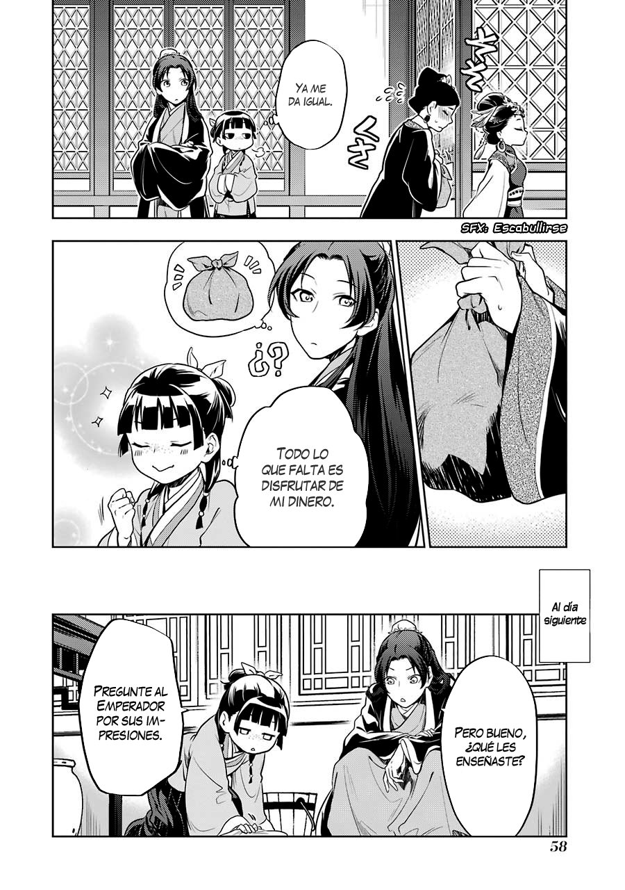Kusuriya no Hitorigoto Capitulo 23: Lecciones en la corte interior página 31