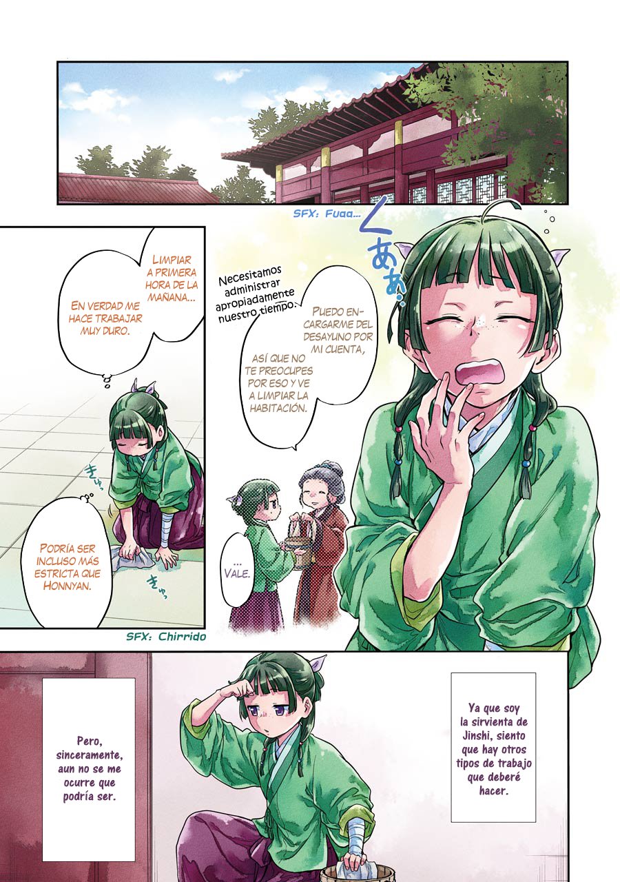 Kusuriya no Hitorigoto Capitulo 23: Lecciones en la corte interior página 6