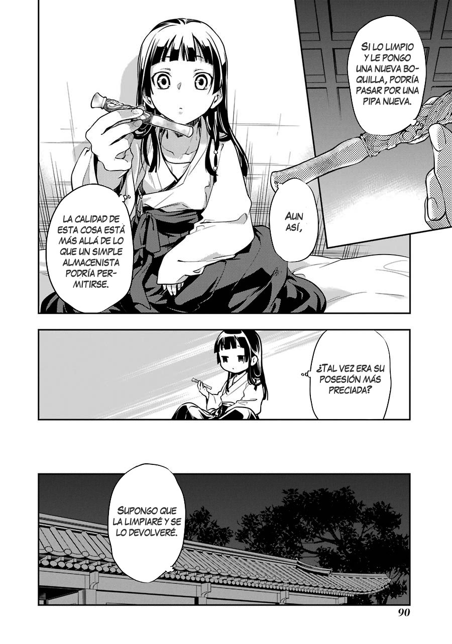Kusuriya no Hitorigoto Capitulo 24: La pipa de un fumador página 33