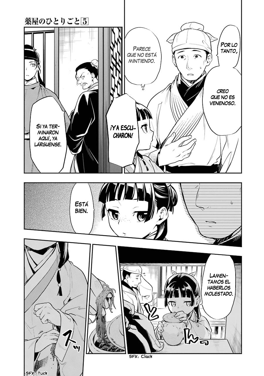 Kusuriya no Hitorigoto Capitulo 25: Namasu página 18