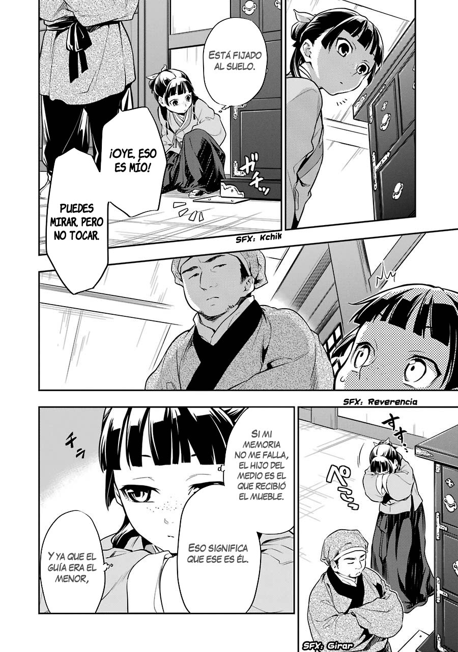 Kusuriya no Hitorigoto Capitulo 26: El Plomo página 13