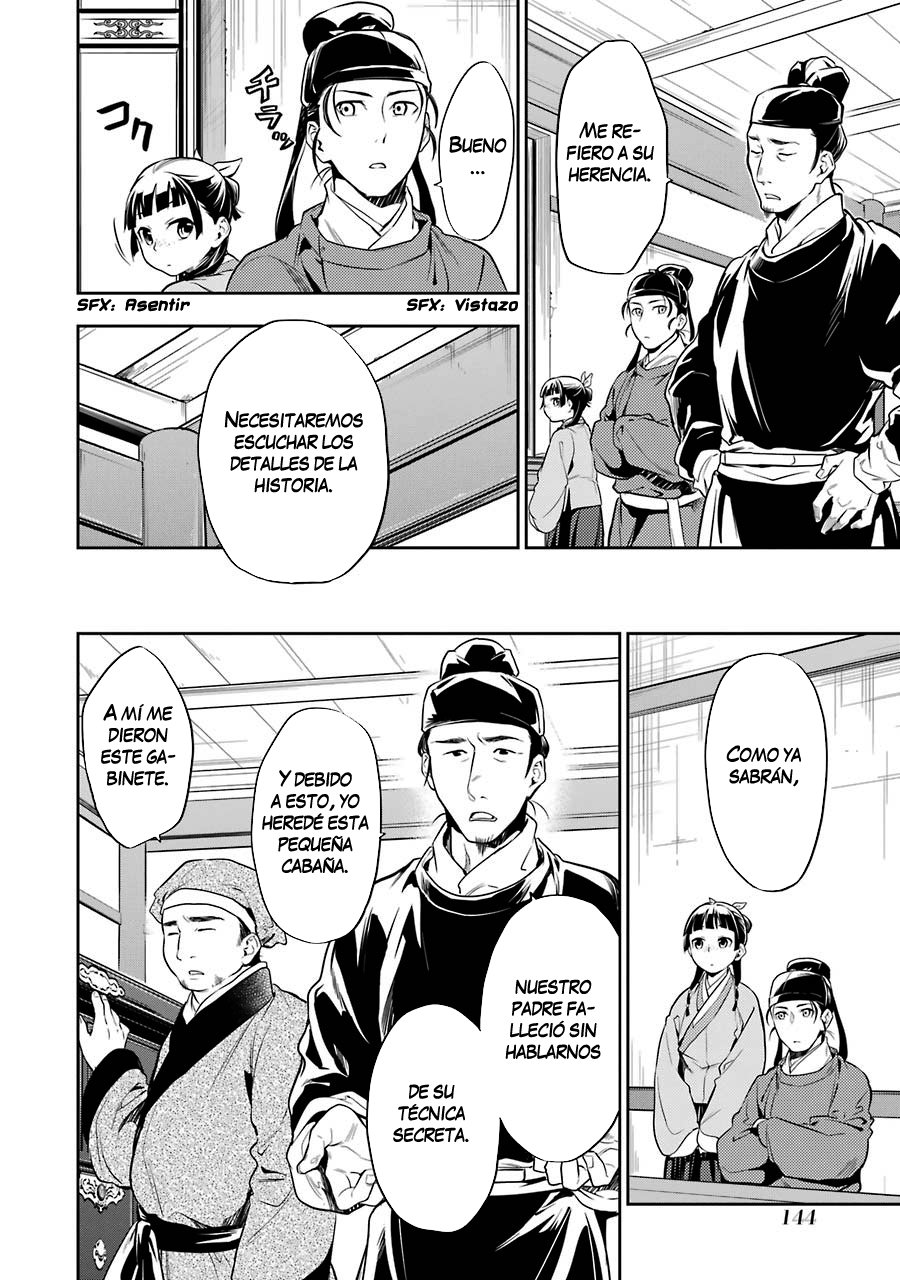 Kusuriya no Hitorigoto Capitulo 26: El Plomo página 15