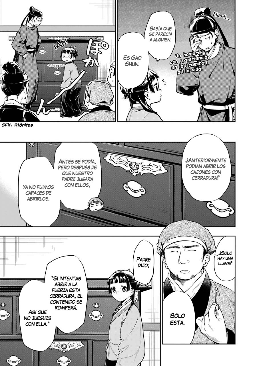 Kusuriya no Hitorigoto Capitulo 26: El Plomo página 22