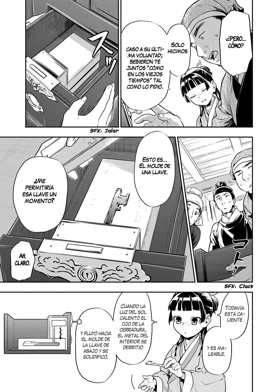 Kusuriya no Hitorigoto Capitulo 26: El Plomo página 30