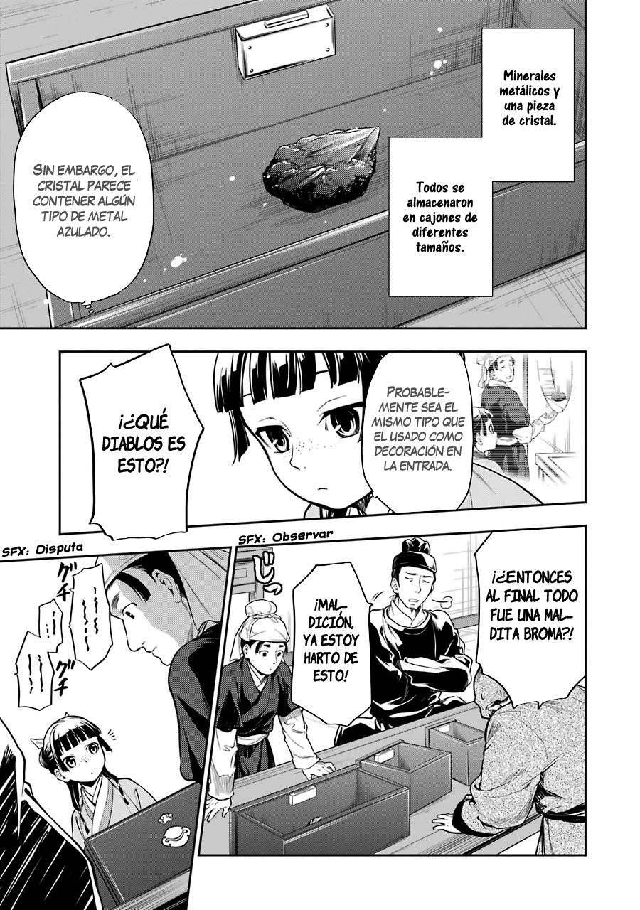 Kusuriya no Hitorigoto Capitulo 26: El Plomo página 32