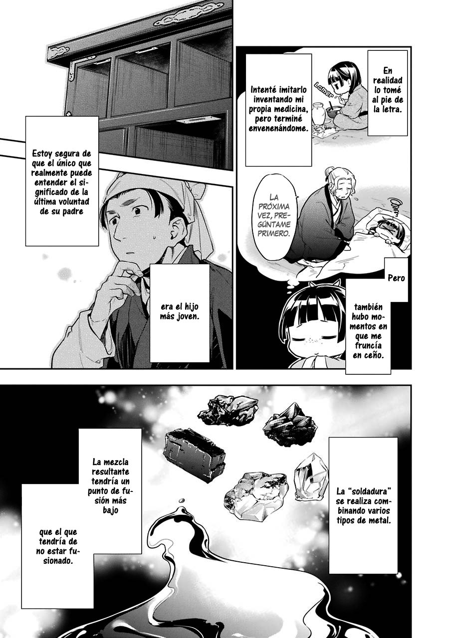 Kusuriya no Hitorigoto Capitulo 26: El Plomo página 34