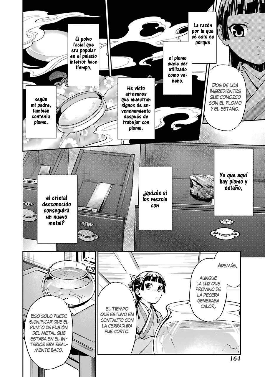 Kusuriya no Hitorigoto Capitulo 26: El Plomo página 35