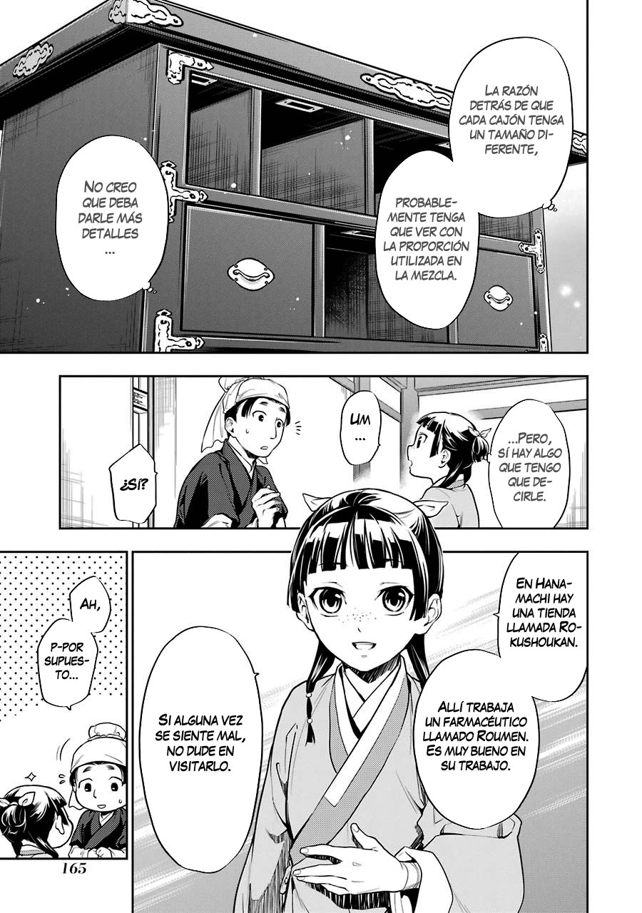 Kusuriya no Hitorigoto Capitulo 26: El Plomo página 36