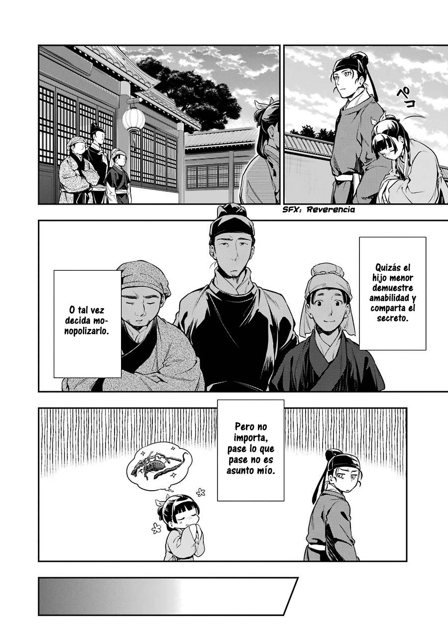 Kusuriya no Hitorigoto Capitulo 26: El Plomo página 37