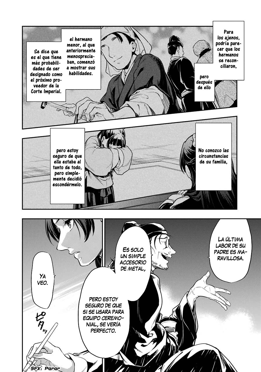 Kusuriya no Hitorigoto Capitulo 26: El Plomo página 39