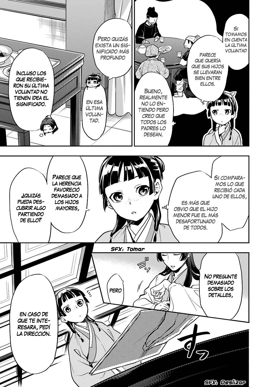 Kusuriya no Hitorigoto Capitulo 26: El Plomo página 6