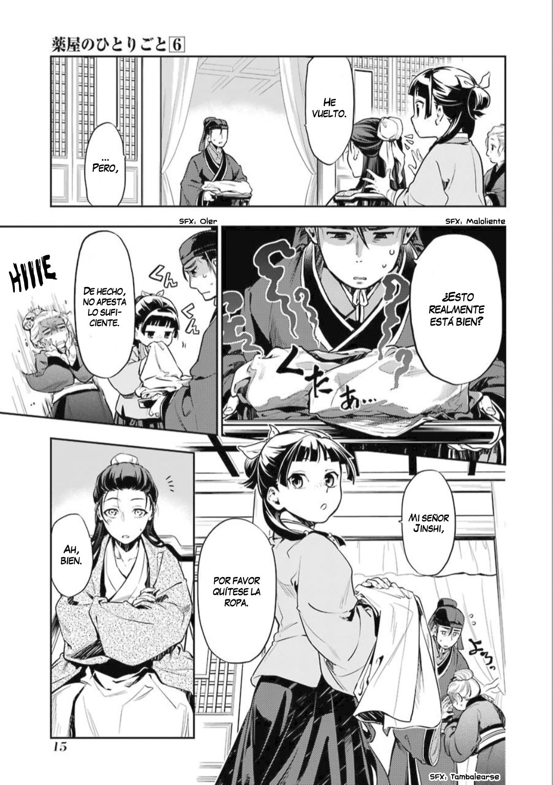 Kusuriya no Hitorigoto Capitulo 27: Cosméticos página 18