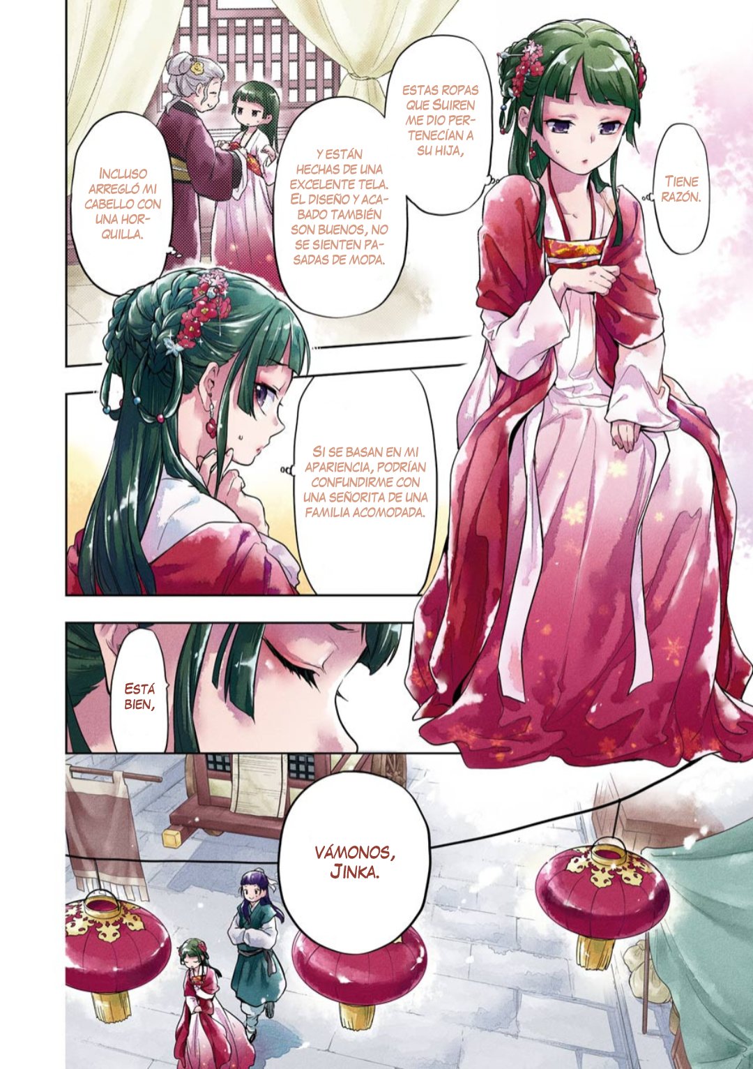 Kusuriya no Hitorigoto Capitulo 28: Un paseo por la ciudad página 10