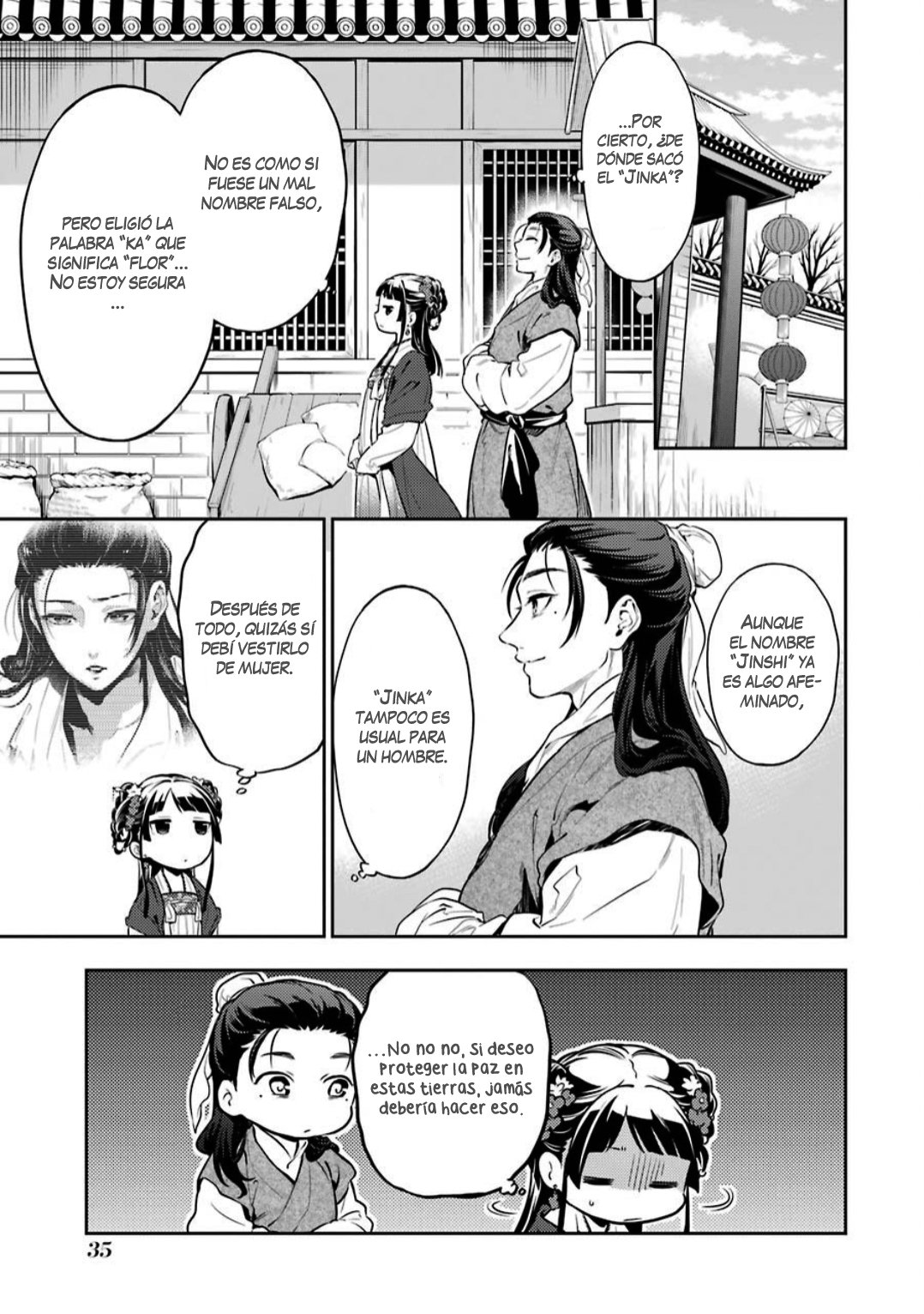Kusuriya no Hitorigoto Capitulo 28: Un paseo por la ciudad página 11