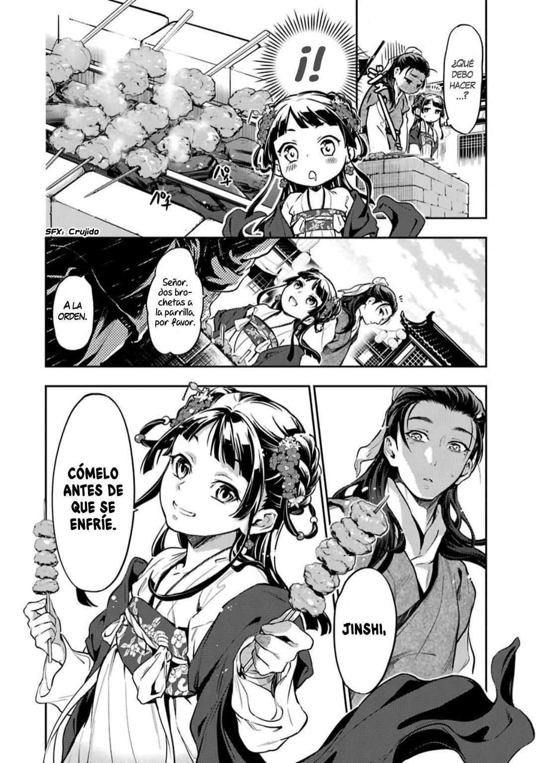 Kusuriya no Hitorigoto Capitulo 28: Un paseo por la ciudad página 18