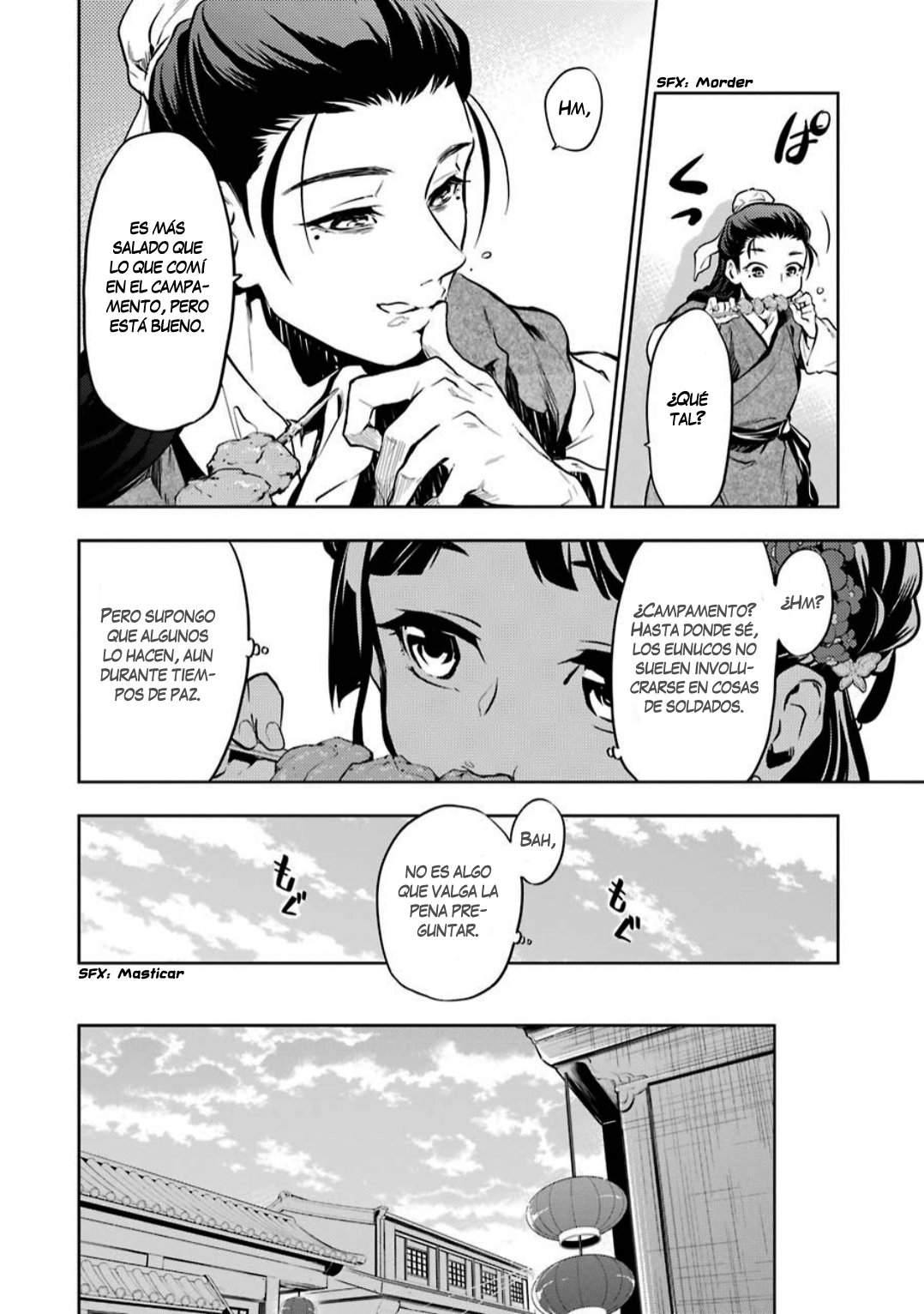 Kusuriya no Hitorigoto Capitulo 28: Un paseo por la ciudad página 20