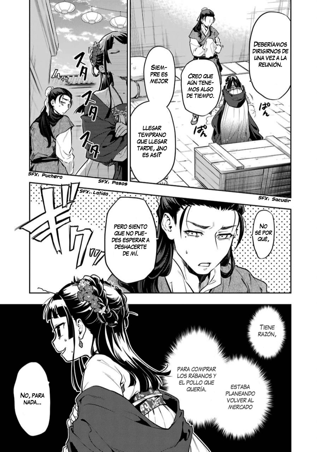 Kusuriya no Hitorigoto Capitulo 28: Un paseo por la ciudad página 21