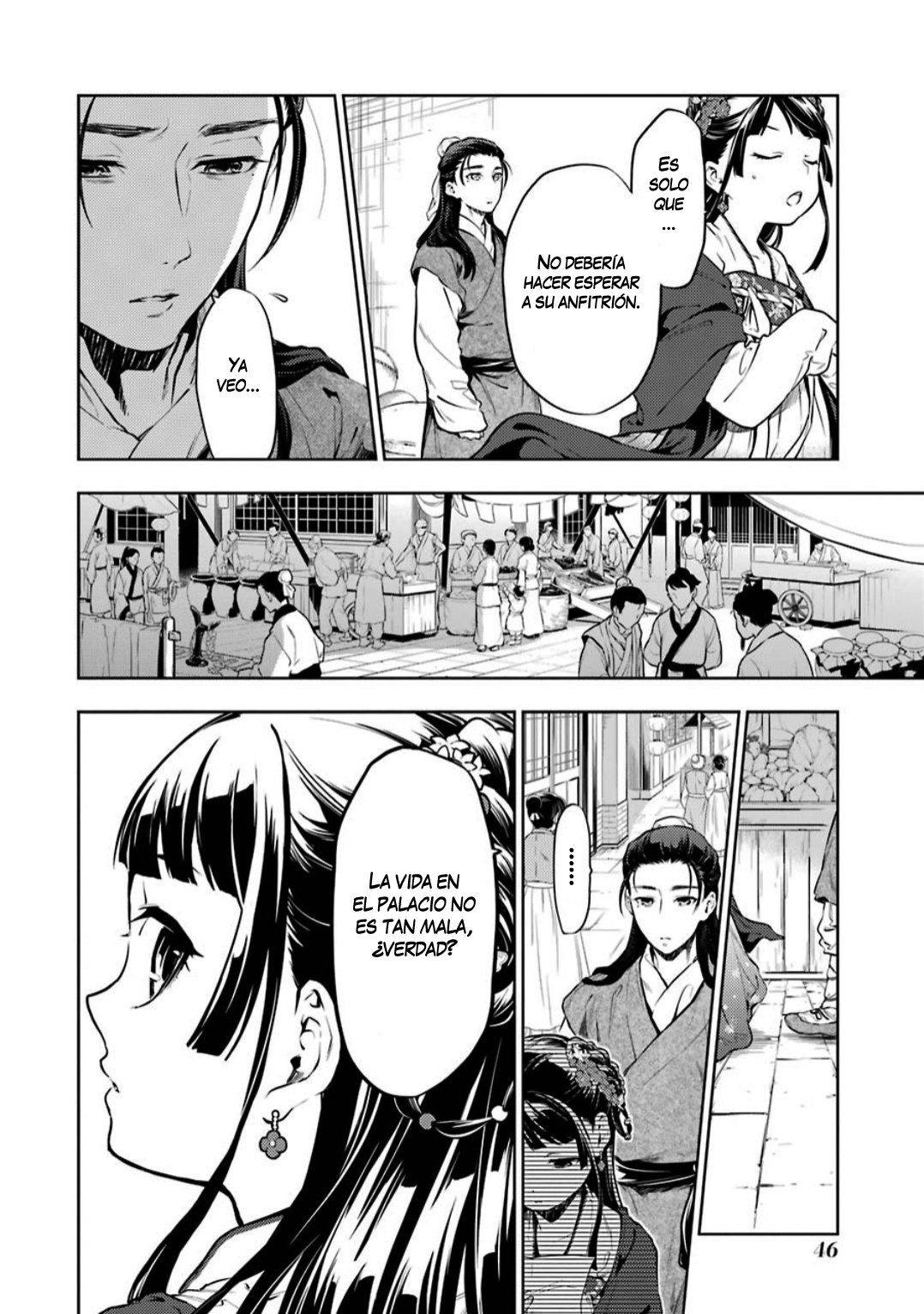Kusuriya no Hitorigoto Capitulo 28: Un paseo por la ciudad página 22