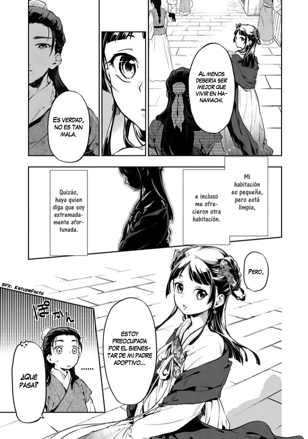 Kusuriya no Hitorigoto Capitulo 28: Un paseo por la ciudad página 23