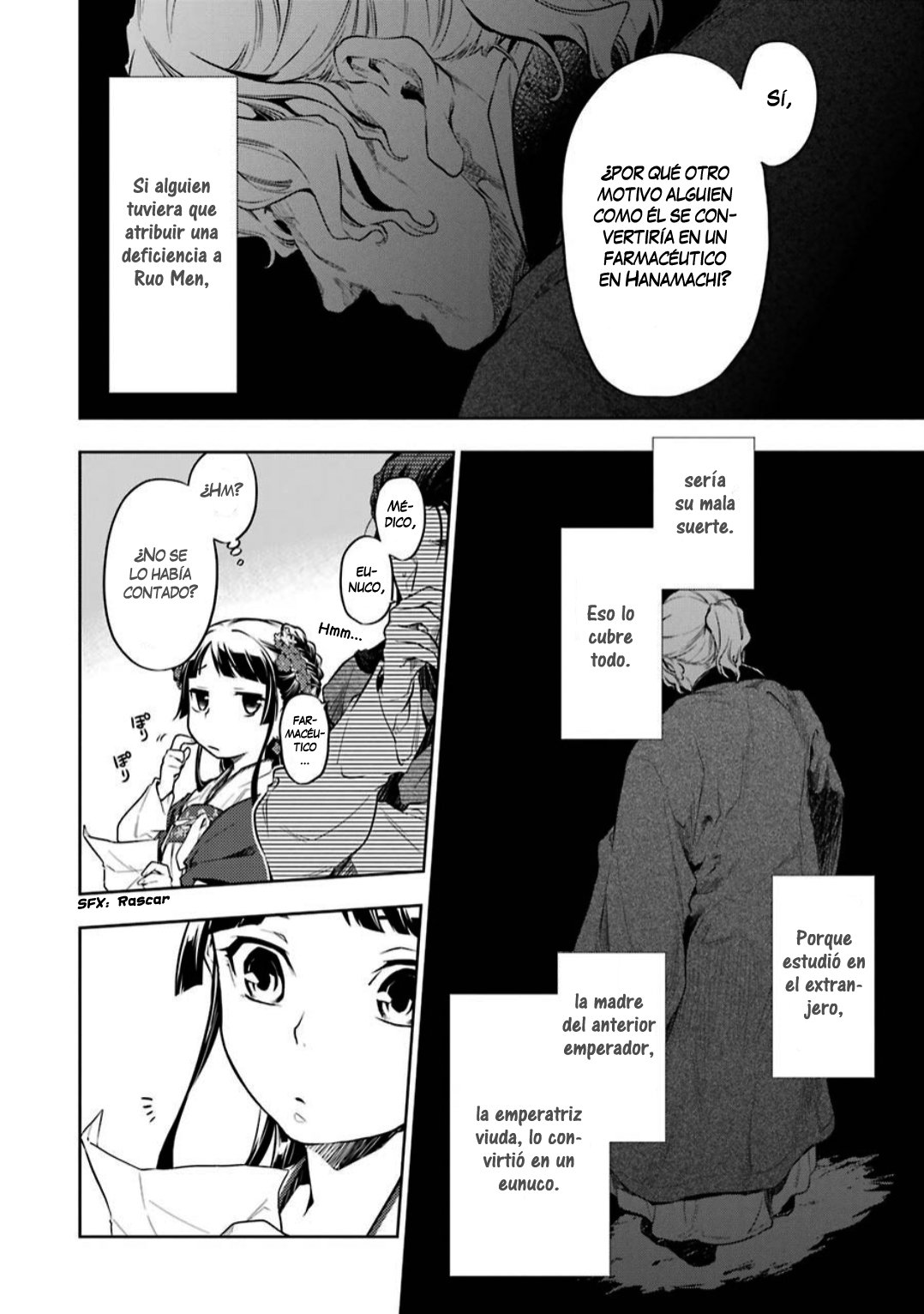 Kusuriya no Hitorigoto Capitulo 28: Un paseo por la ciudad página 26