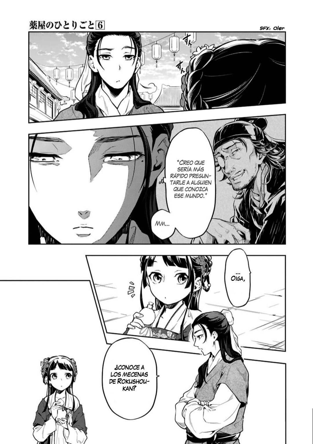 Kusuriya no Hitorigoto Capitulo 28: Un paseo por la ciudad página 29