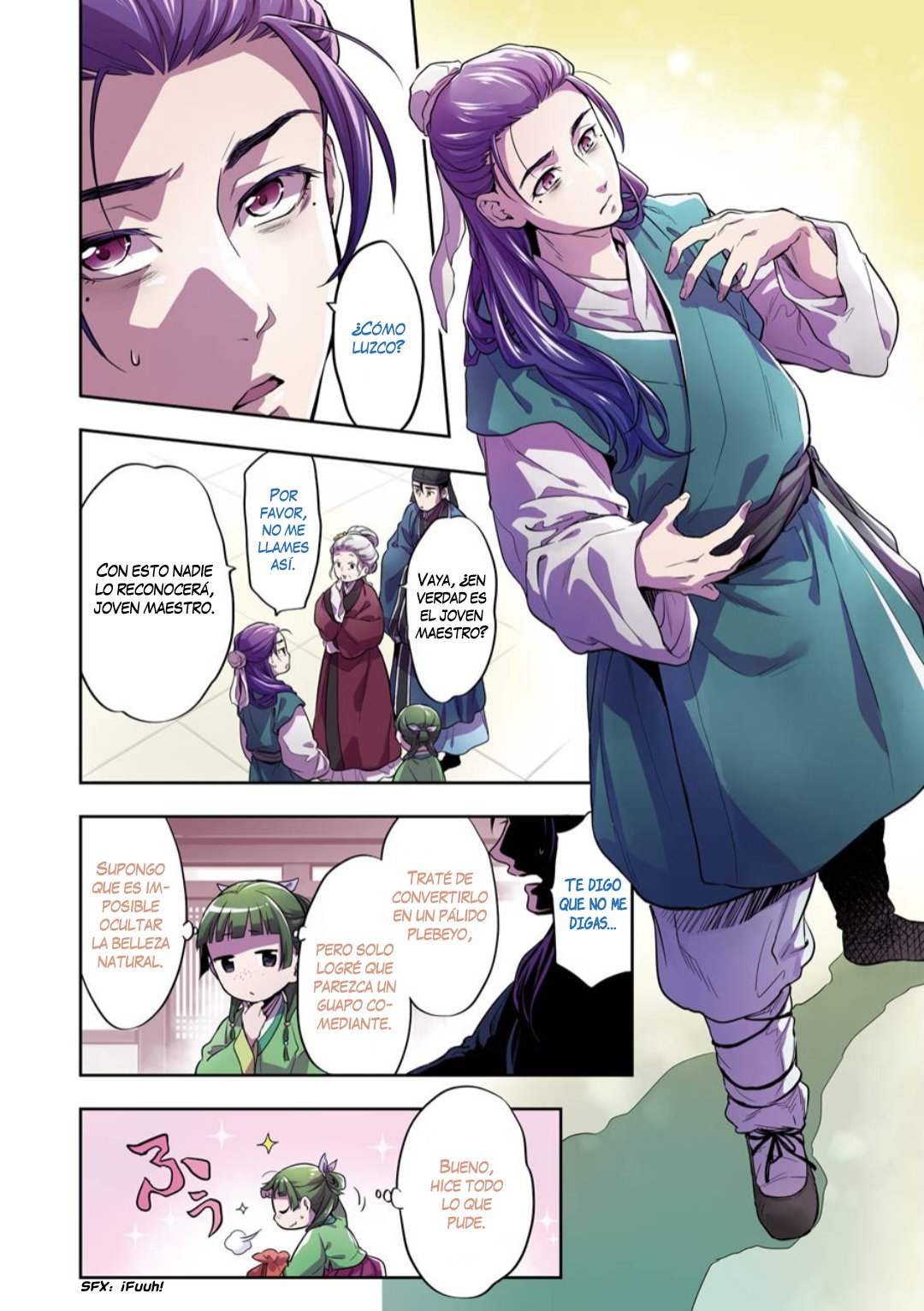 Kusuriya no Hitorigoto Capitulo 28: Un paseo por la ciudad página 3