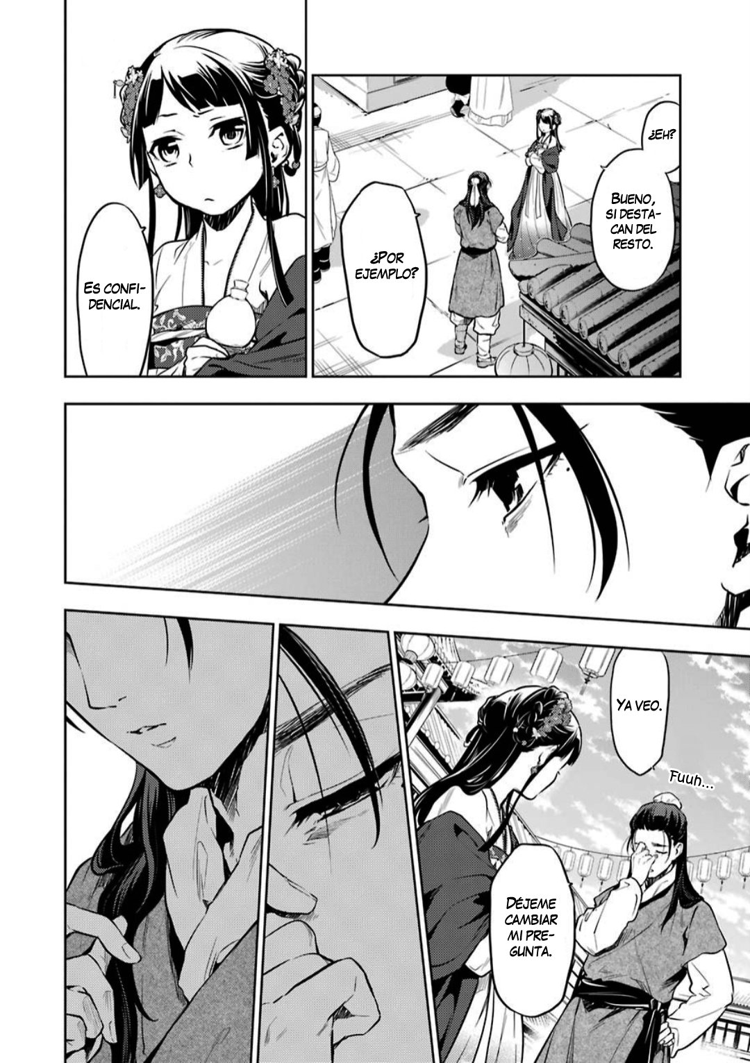 Kusuriya no Hitorigoto Capitulo 28: Un paseo por la ciudad página 30