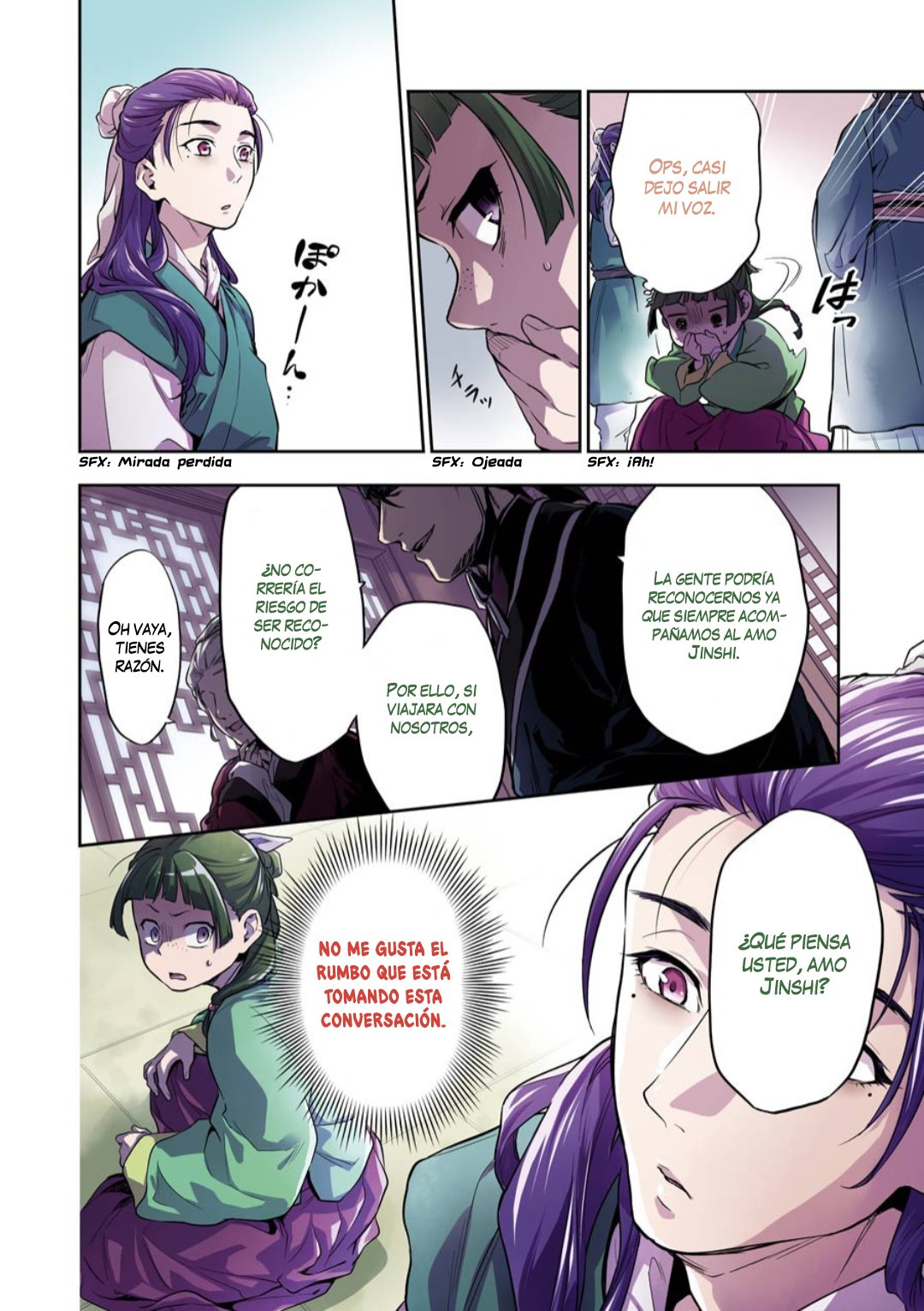 Kusuriya no Hitorigoto Capitulo 28: Un paseo por la ciudad página 5