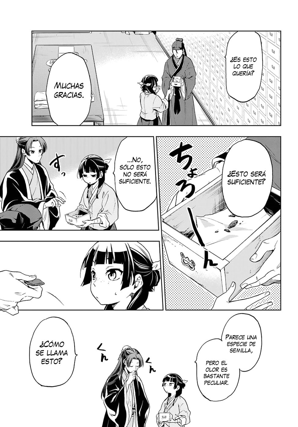 Kusuriya no Hitorigoto Capitulo 3: La ninfa de la corte imperial página 18