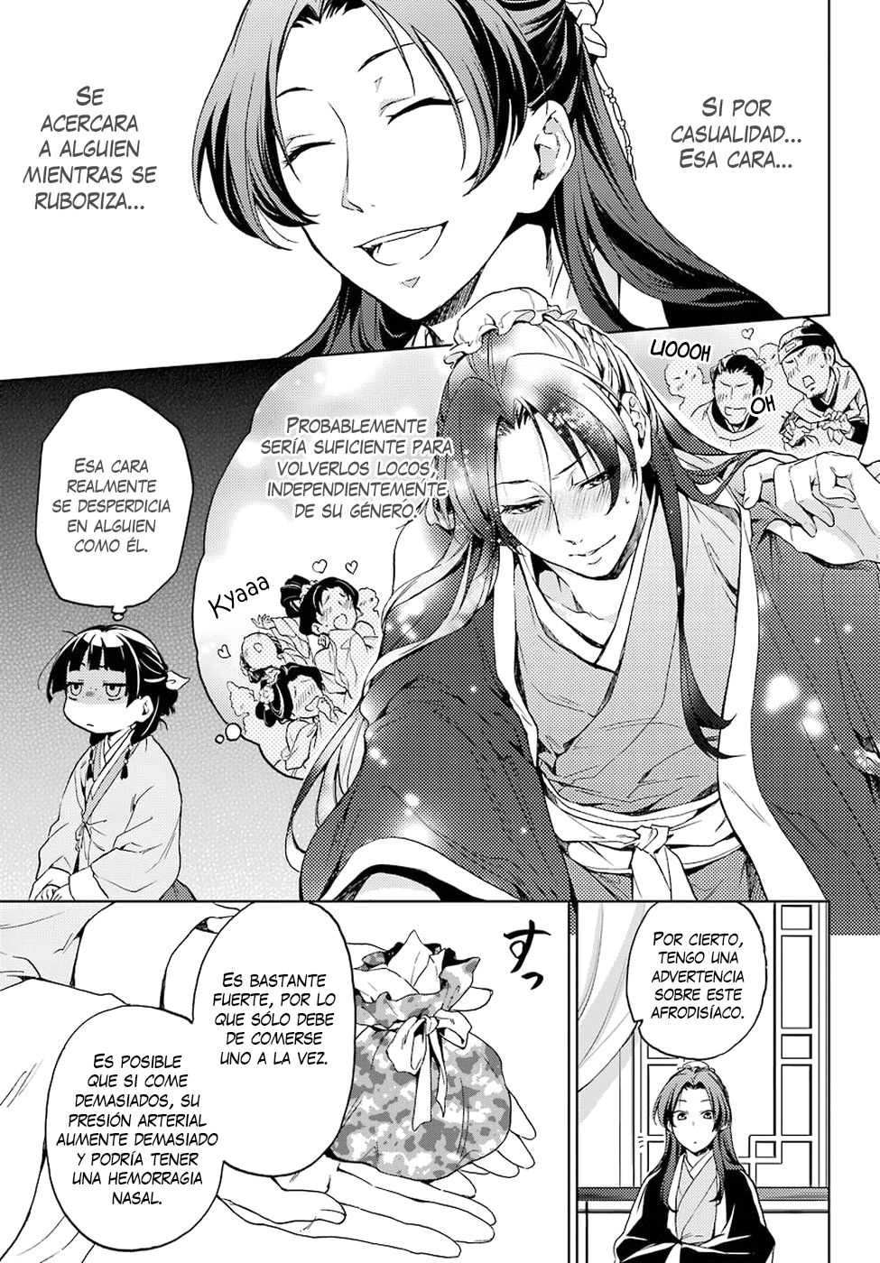 Kusuriya no Hitorigoto Capitulo 3: La ninfa de la corte imperial página 36