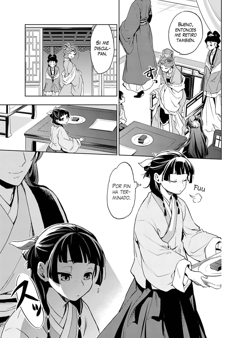 Kusuriya no Hitorigoto Capitulo 3: La ninfa de la corte imperial página 38