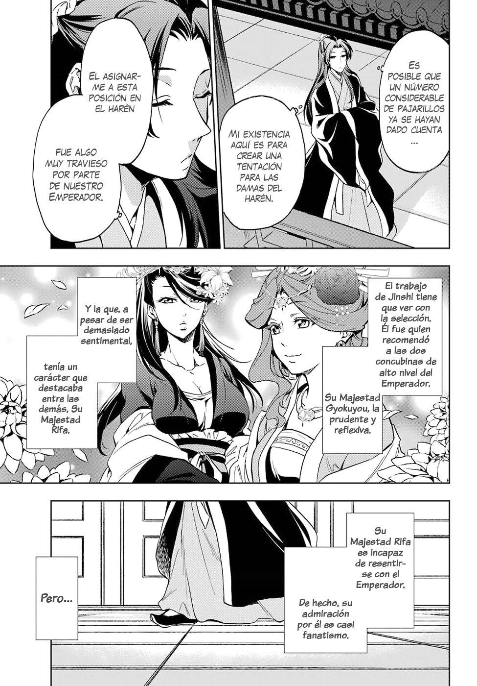 Kusuriya no Hitorigoto Capitulo 3: La ninfa de la corte imperial página 4