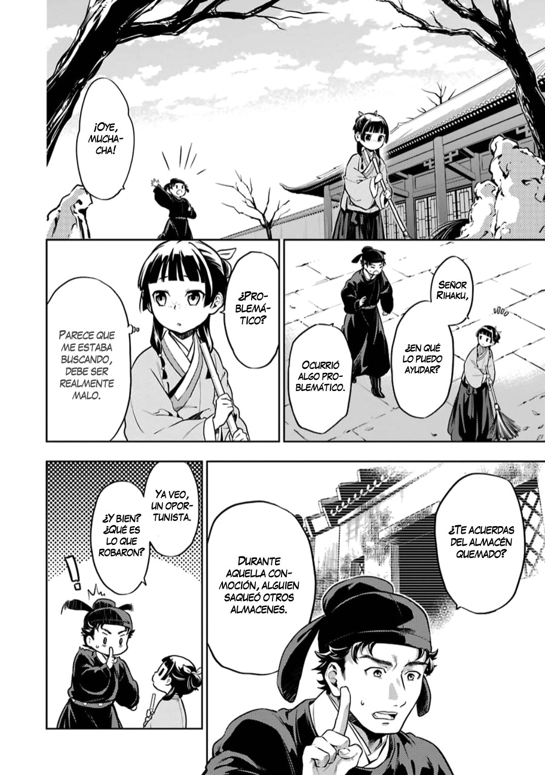 Kusuriya no Hitorigoto Capitulo 31: ¿Coincidencia o inevitable? página 3