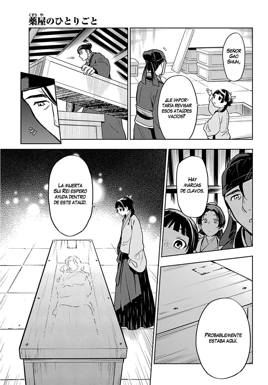 Kusuriya no Hitorigoto Capitulo 33: La Hierba del Diablo página 32