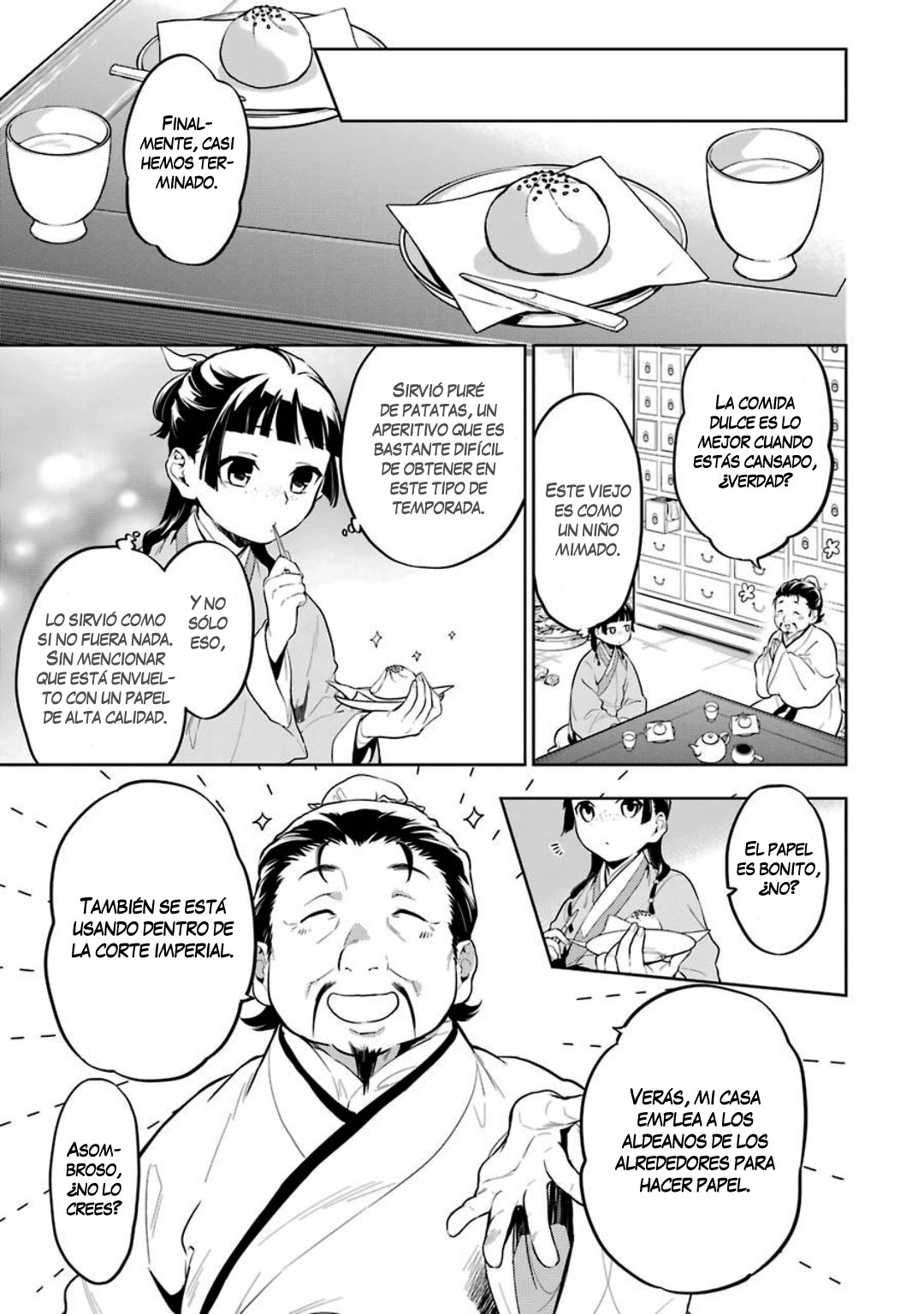 Kusuriya no Hitorigoto Capitulo 35: De vuelta al Palacio Interior página 12