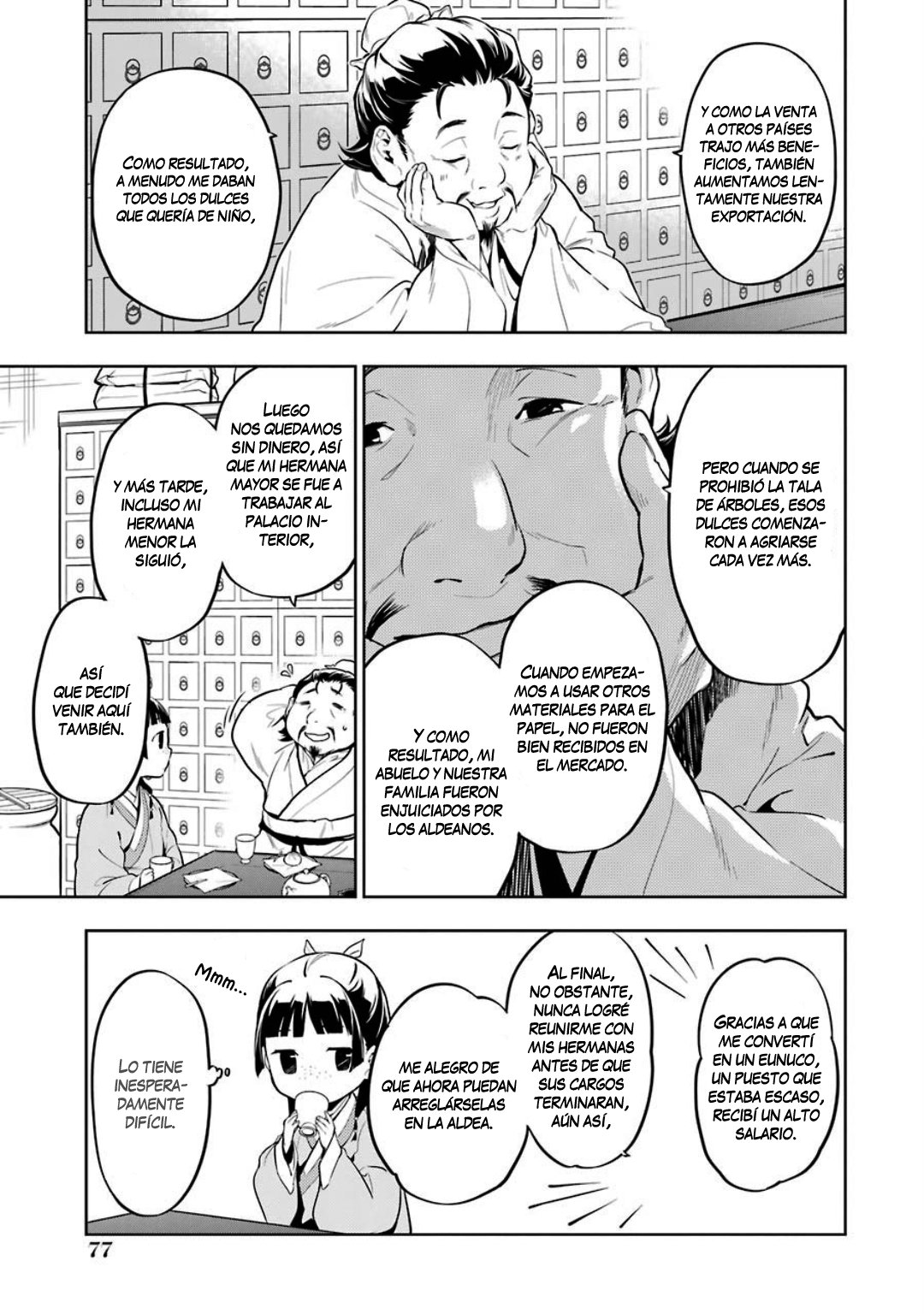 Kusuriya no Hitorigoto Capitulo 35: De vuelta al Palacio Interior página 14