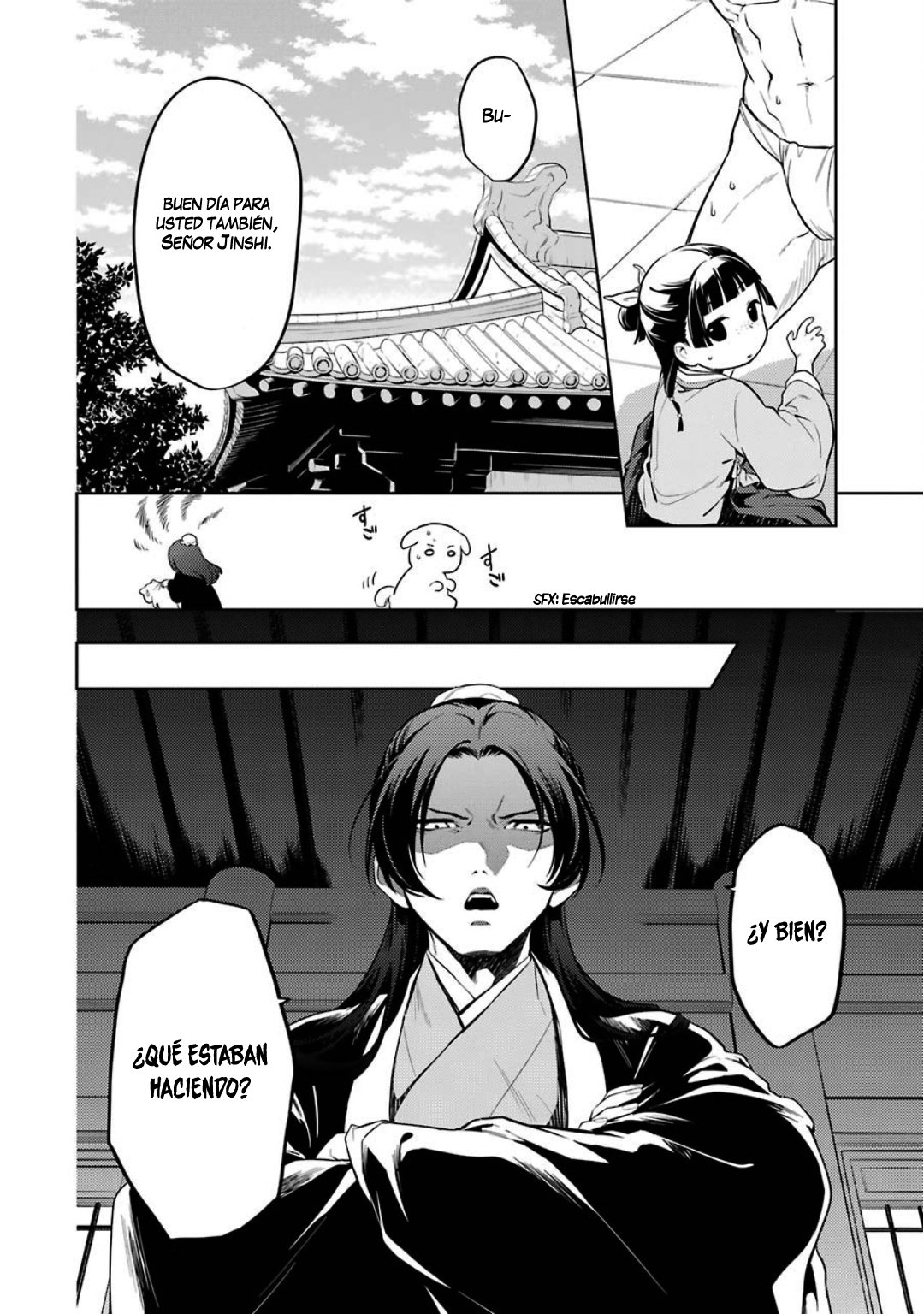 Kusuriya no Hitorigoto Capitulo 35: De vuelta al Palacio Interior página 35