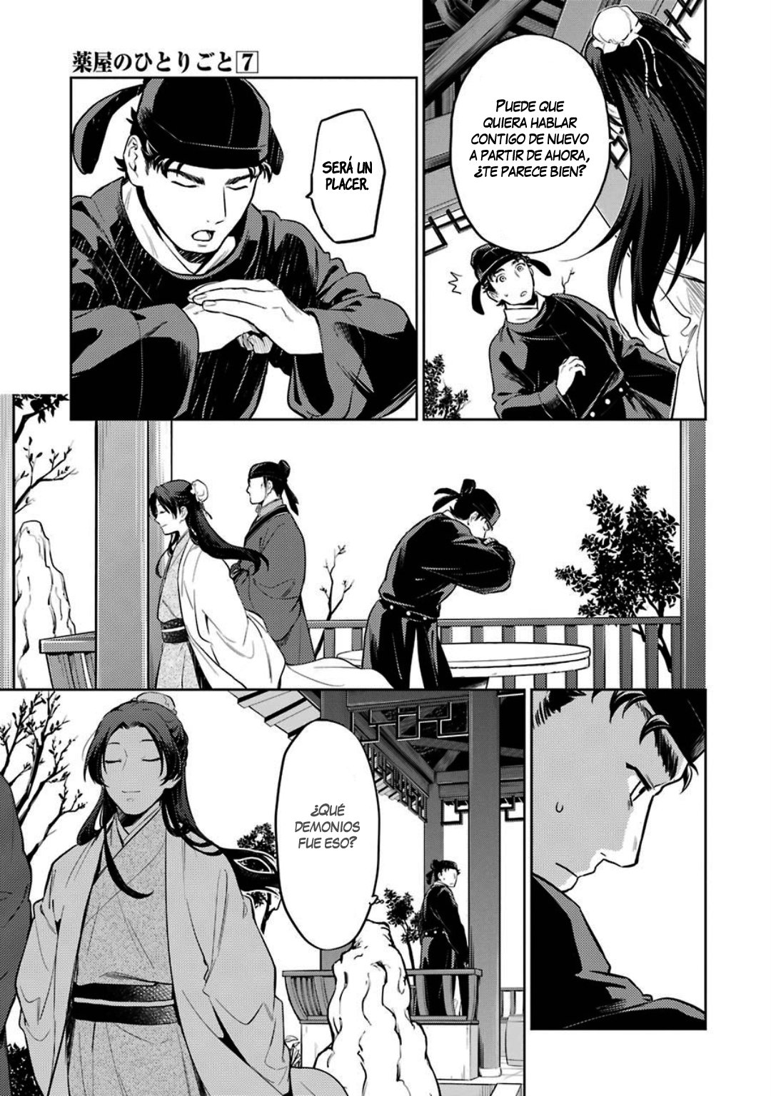 Kusuriya no Hitorigoto Capitulo 35: De vuelta al Palacio Interior página 52