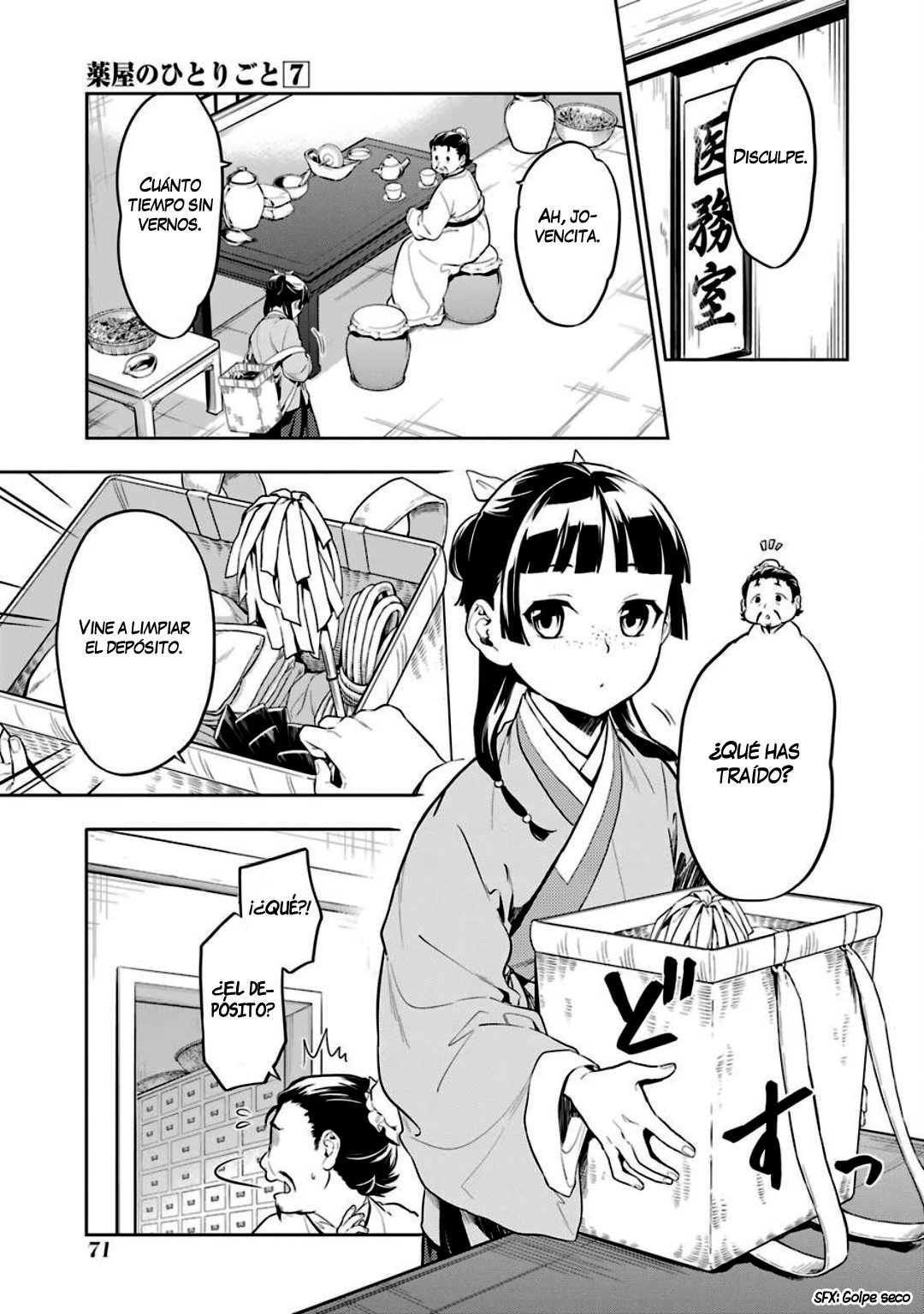 Kusuriya no Hitorigoto Capitulo 35: De vuelta al Palacio Interior página 8