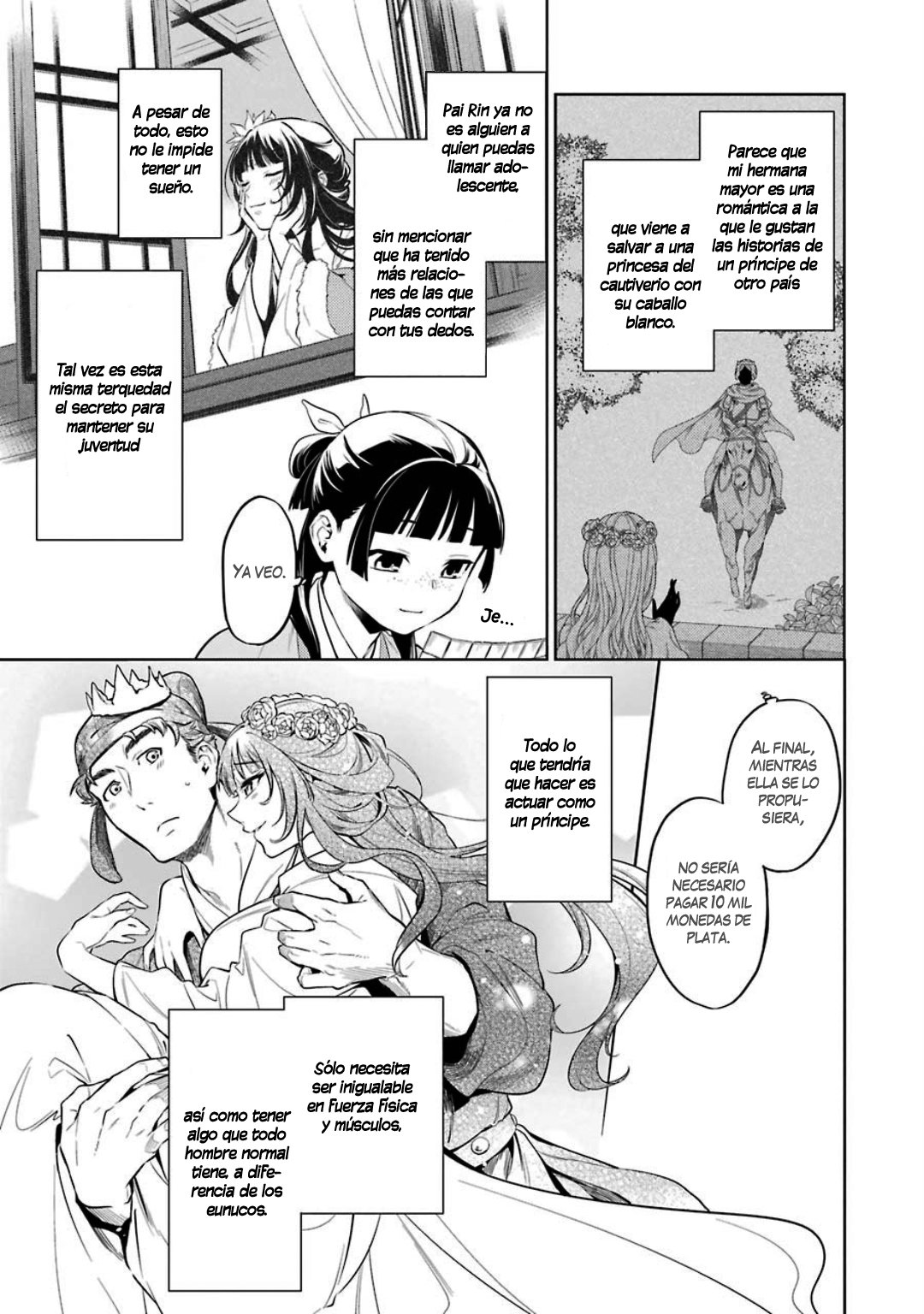 Kusuriya no Hitorigoto Capitulo 36: Una rosa y un esmalte de uñas página 3