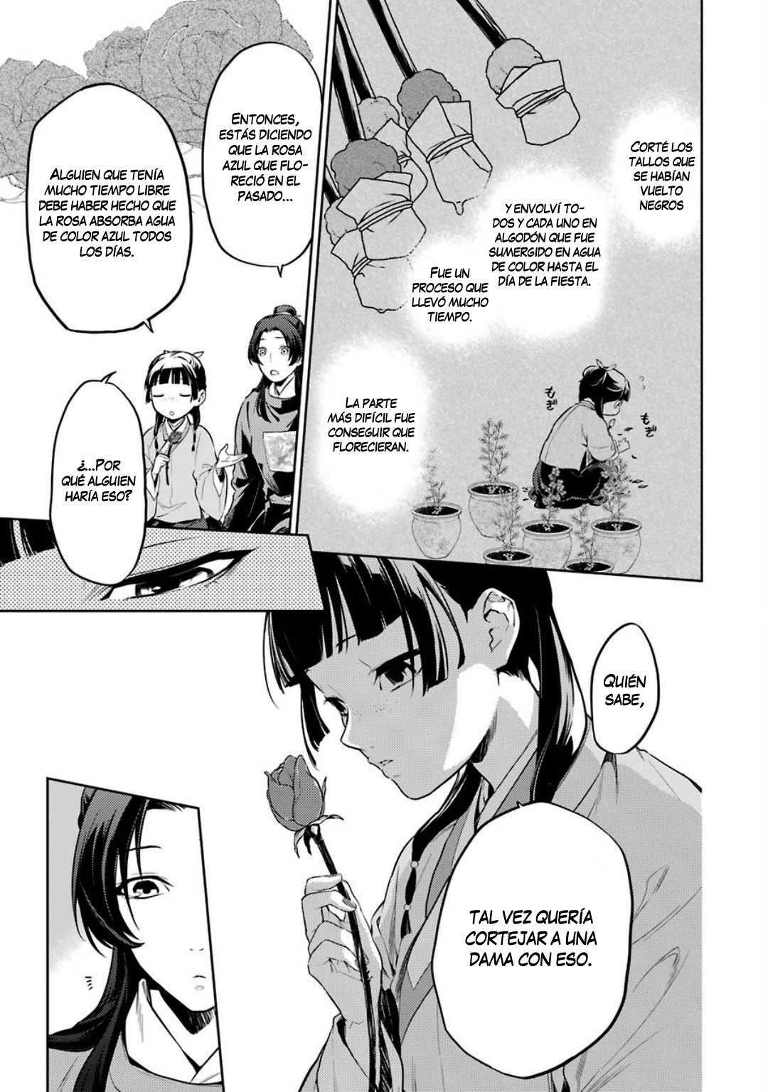 Kusuriya no Hitorigoto Capitulo 36: Una rosa y un esmalte de uñas página 33