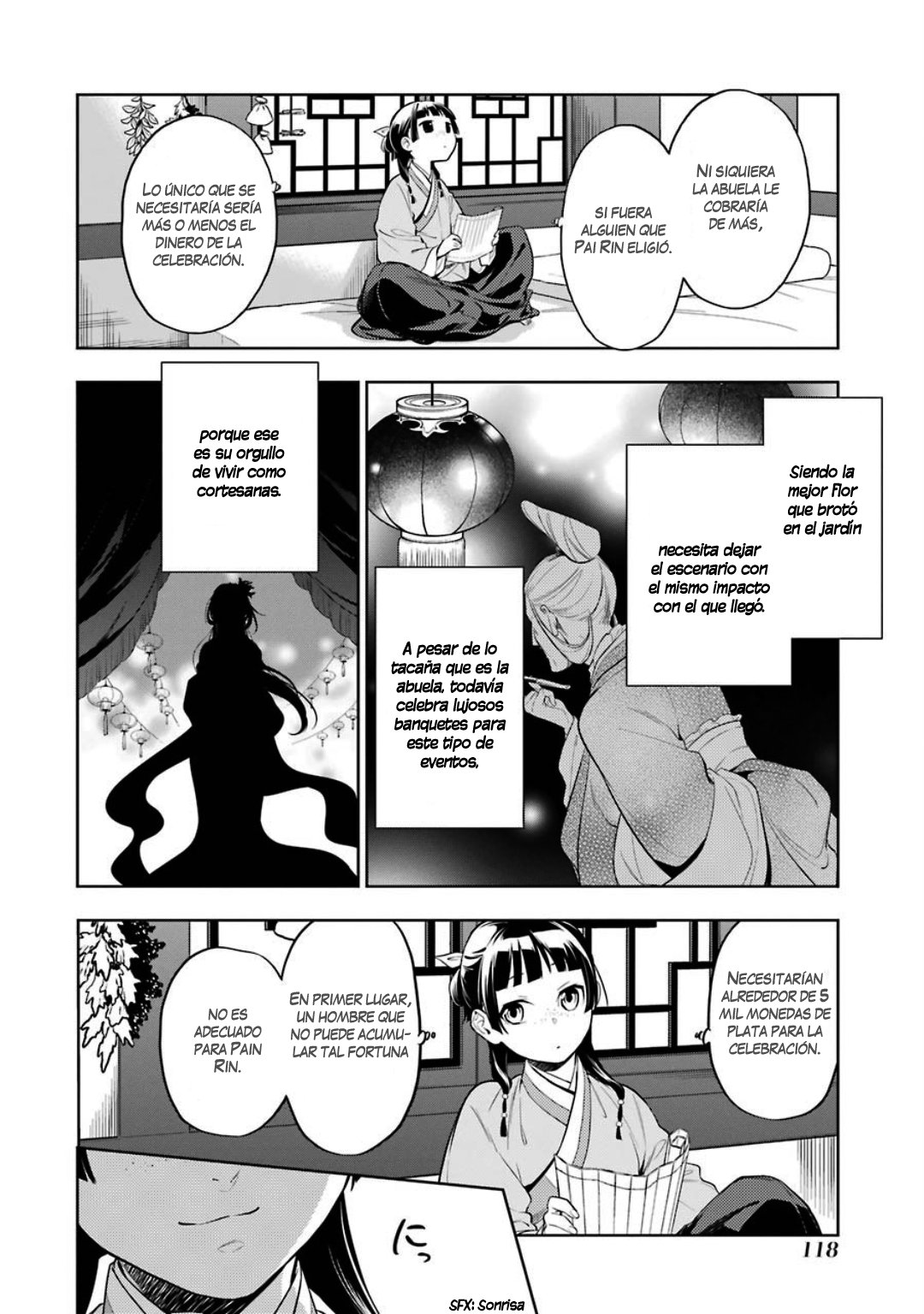 Kusuriya no Hitorigoto Capitulo 36: Una rosa y un esmalte de uñas página 4