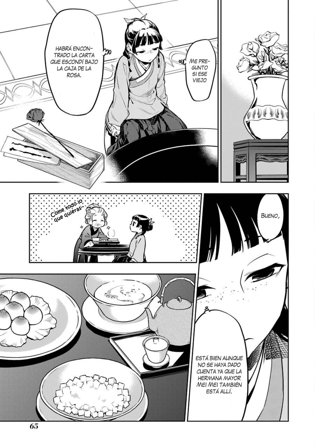 Kusuriya no Hitorigoto Capitulo 39: Bálsamo y Acedera de Madera (Parte 3) página 8