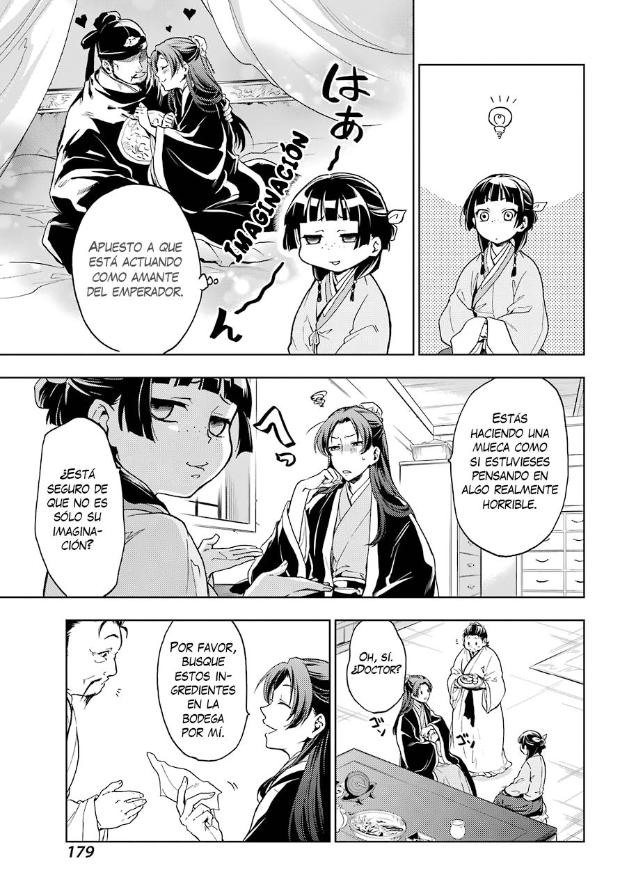 Kusuriya no Hitorigoto Capitulo 4: El espectro a la luz de la luna página 10