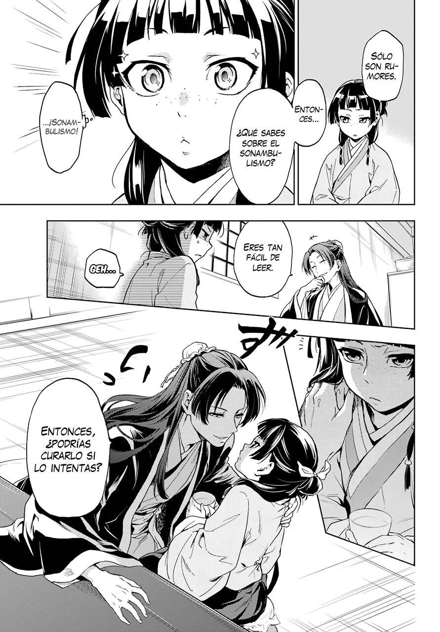 Kusuriya no Hitorigoto Capitulo 4: El espectro a la luz de la luna página 12